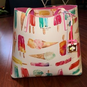 The BEST tote bag! Kate Spade Popsicle Print